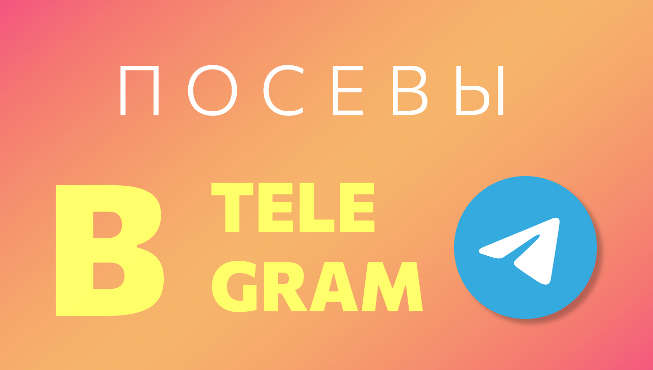 Пошаговая инструкция по посевам в Telegram-каналах — блог агентства Molinos