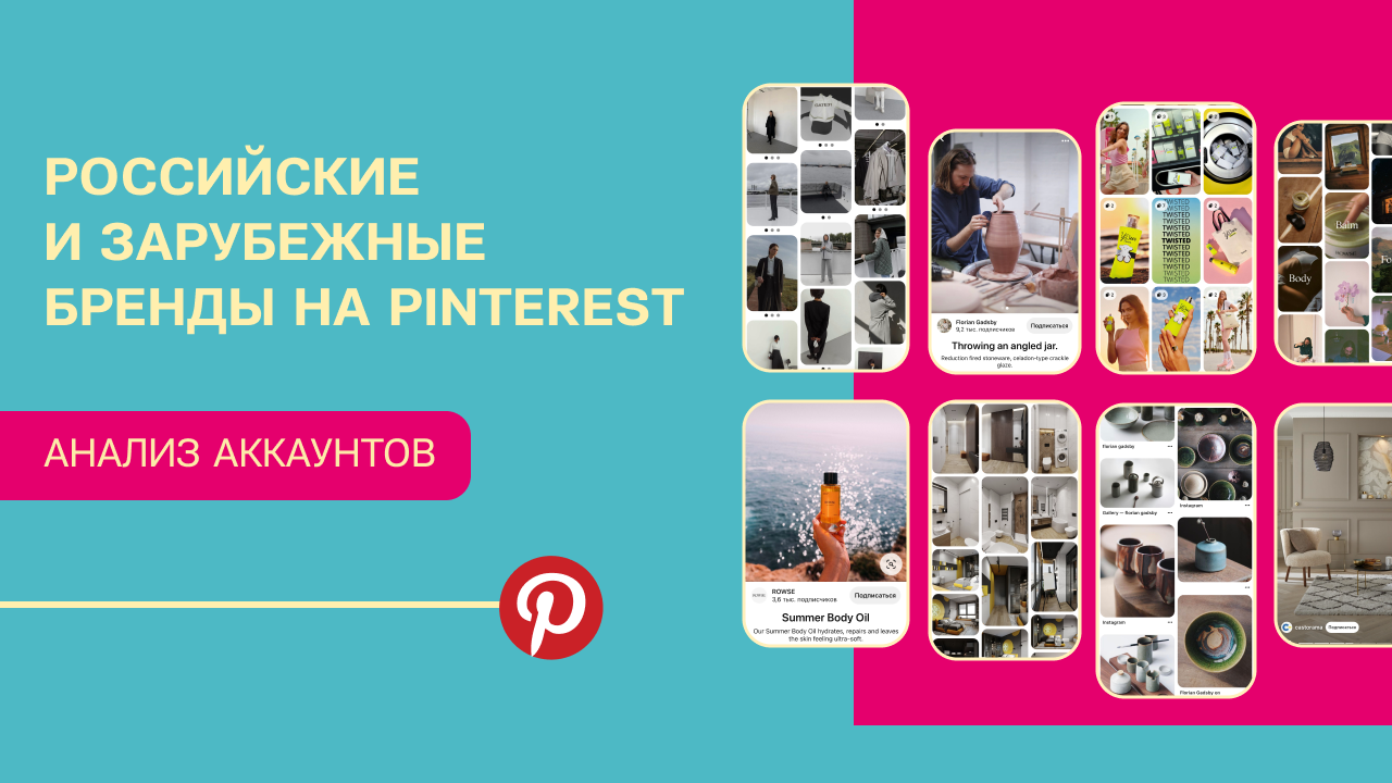 Российские и зарубежные бренды на Pinterest. Подборка и анализ аккаунтов —  блог Molinos